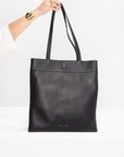 Split Tote, Black