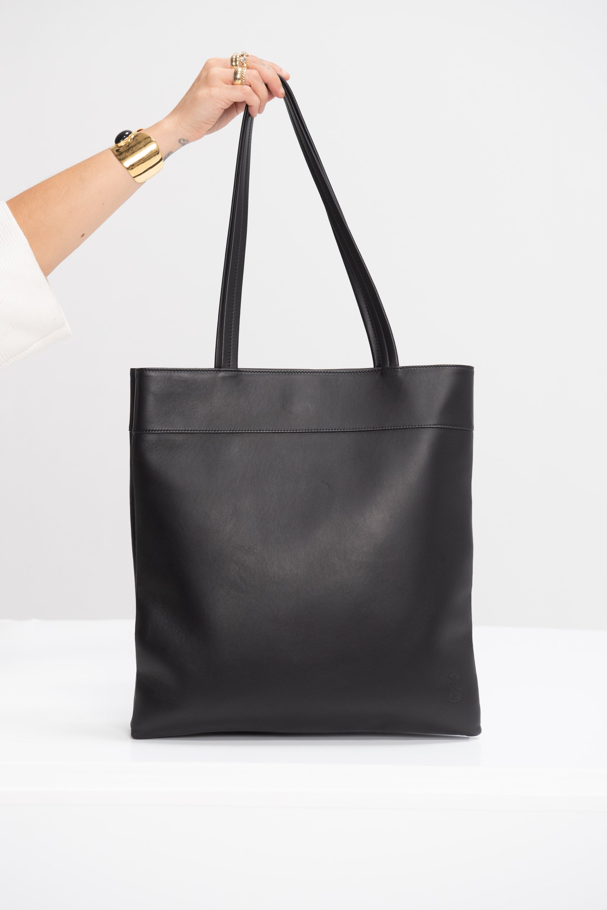 Split Tote, Black