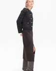 PROENZA SCHOULER WHITE LABEL - Adrian Skirt in Brushed Wool, Hickory