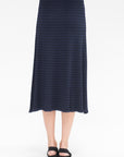 PROENZA SCHOULER WHITE LABEL - Stina Skirt in Geo Knits, Navy-Black