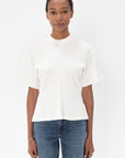 proenza schouler - Eco Cotton Waisted T-Shirt, White