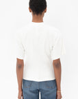 proenza schouler - Eco Cotton Waisted T-Shirt, White