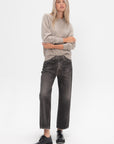 R13 - Boyfriend Jean, Mud Grey