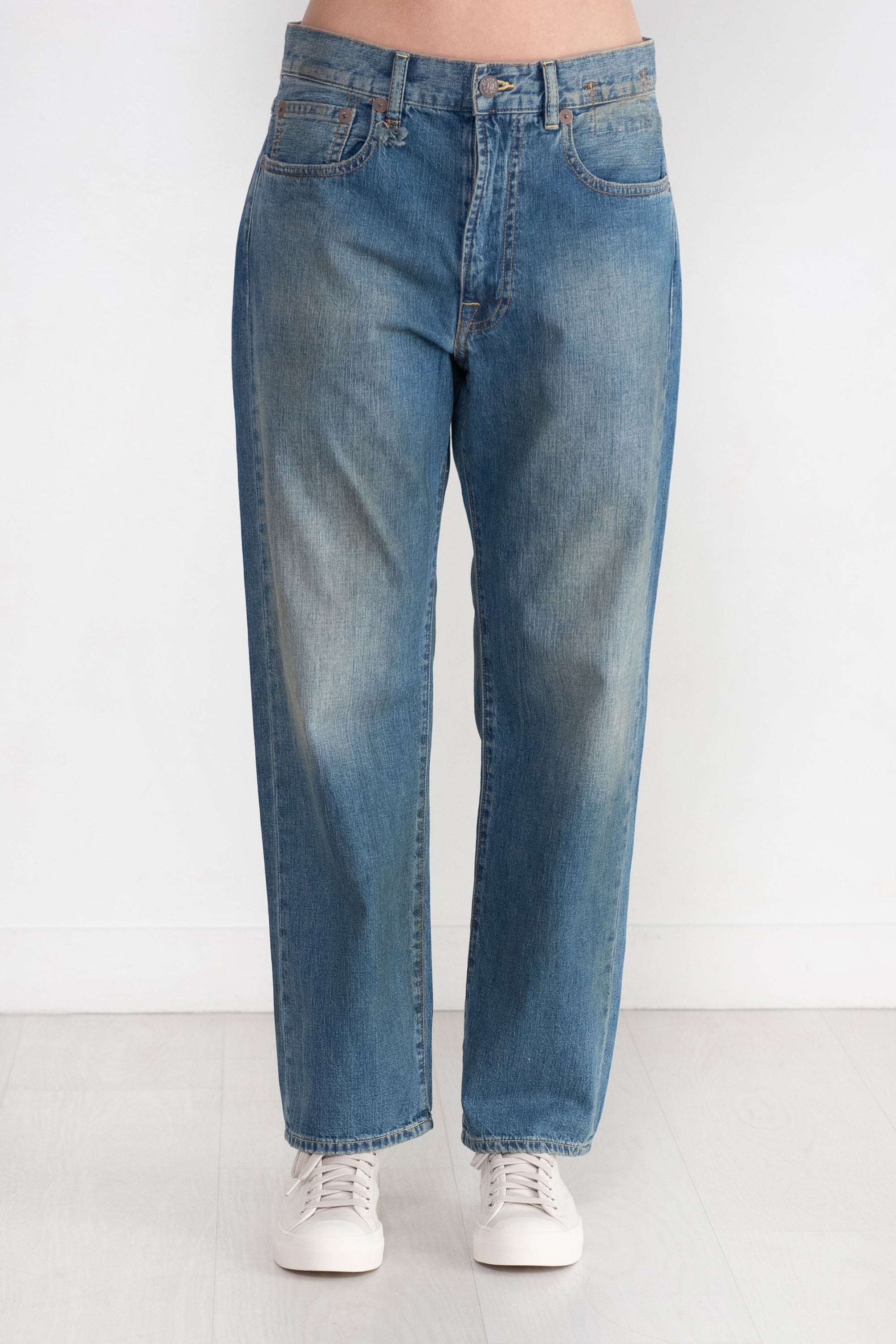 R13 - Boyfriend Jean, Wilton Indigo