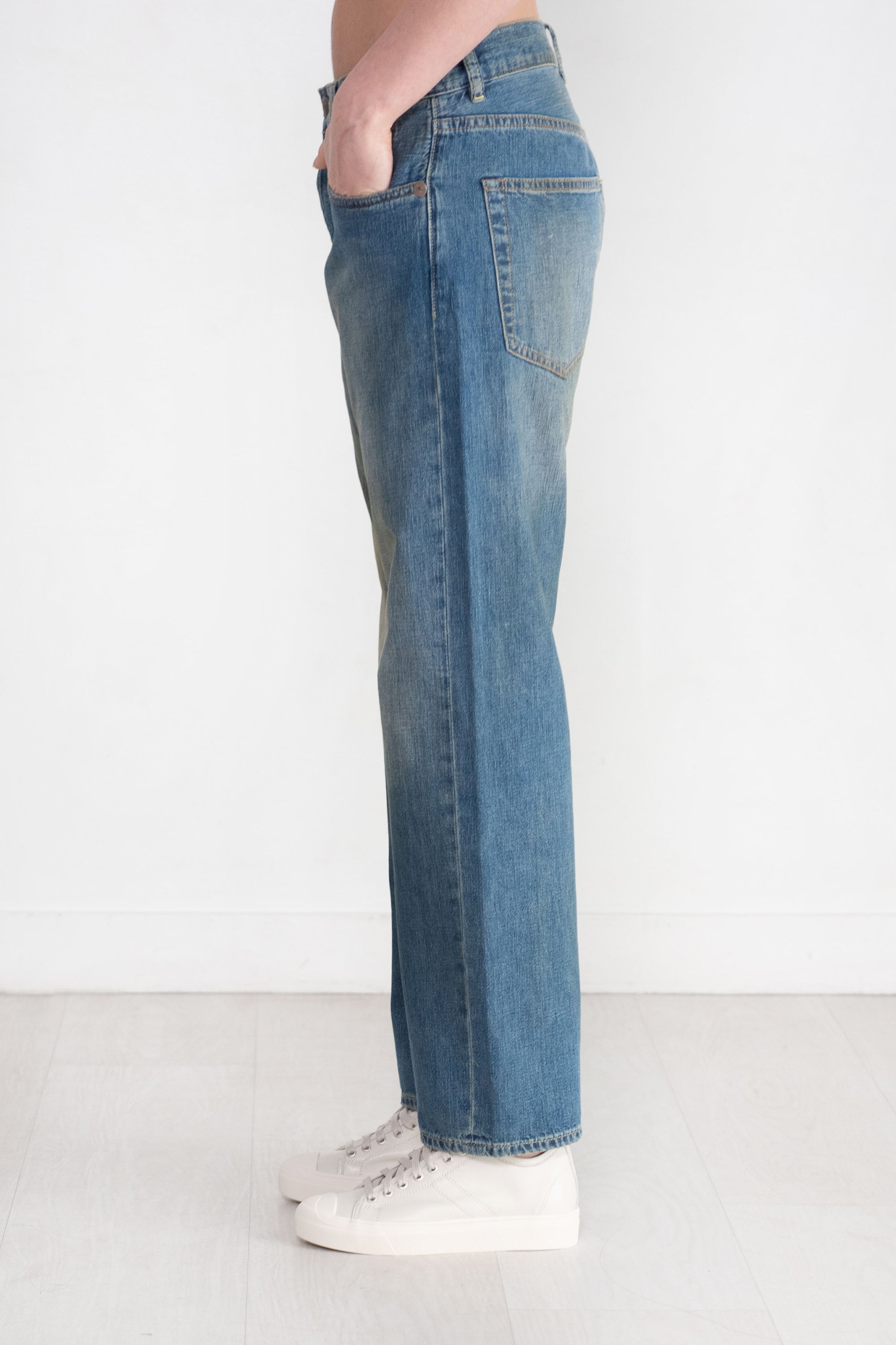 R13 - Boyfriend Jean, Wilton Indigo