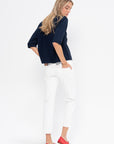 Romeo Jean, Aerin White Stretch