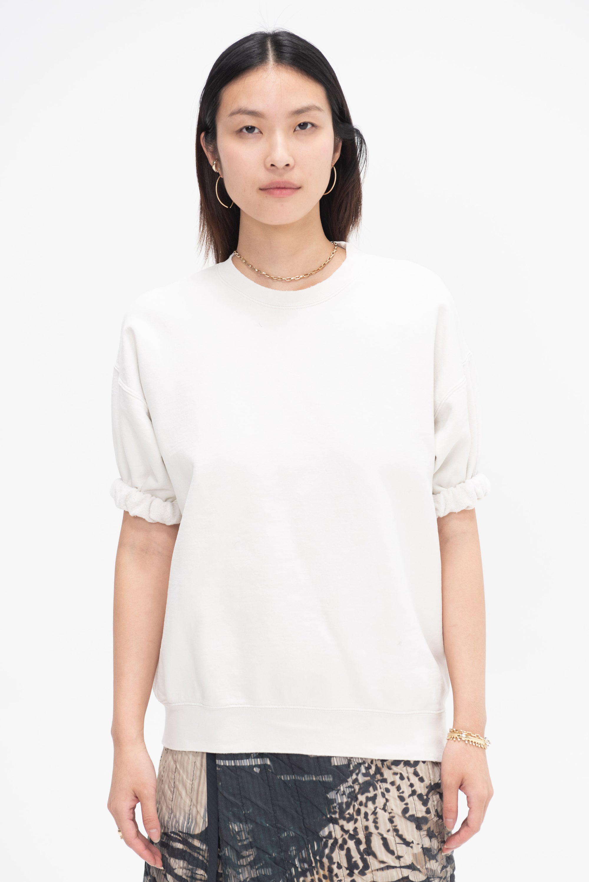 RACHEL COMEY - Stanza Sweatshirt, Dirty White