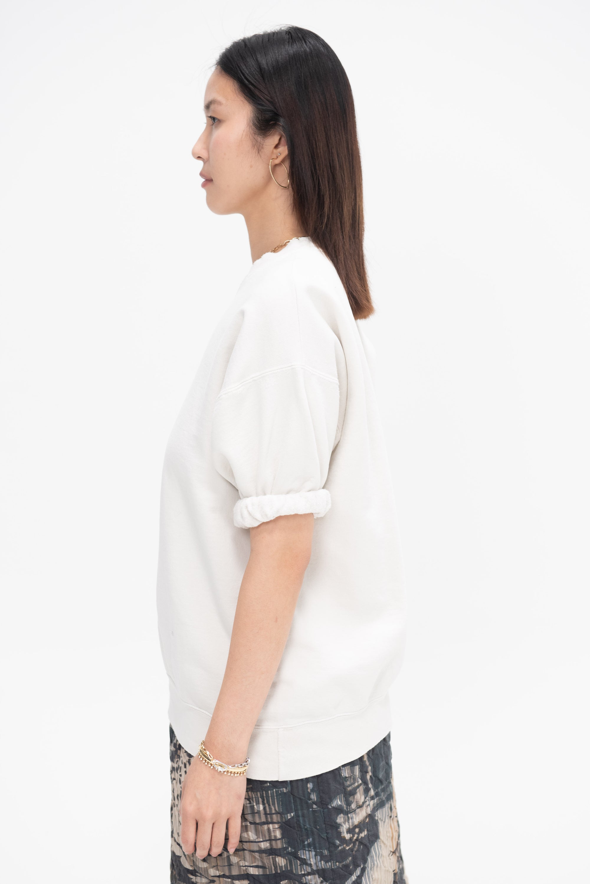 RACHEL COMEY - Stanza Sweatshirt, Dirty White