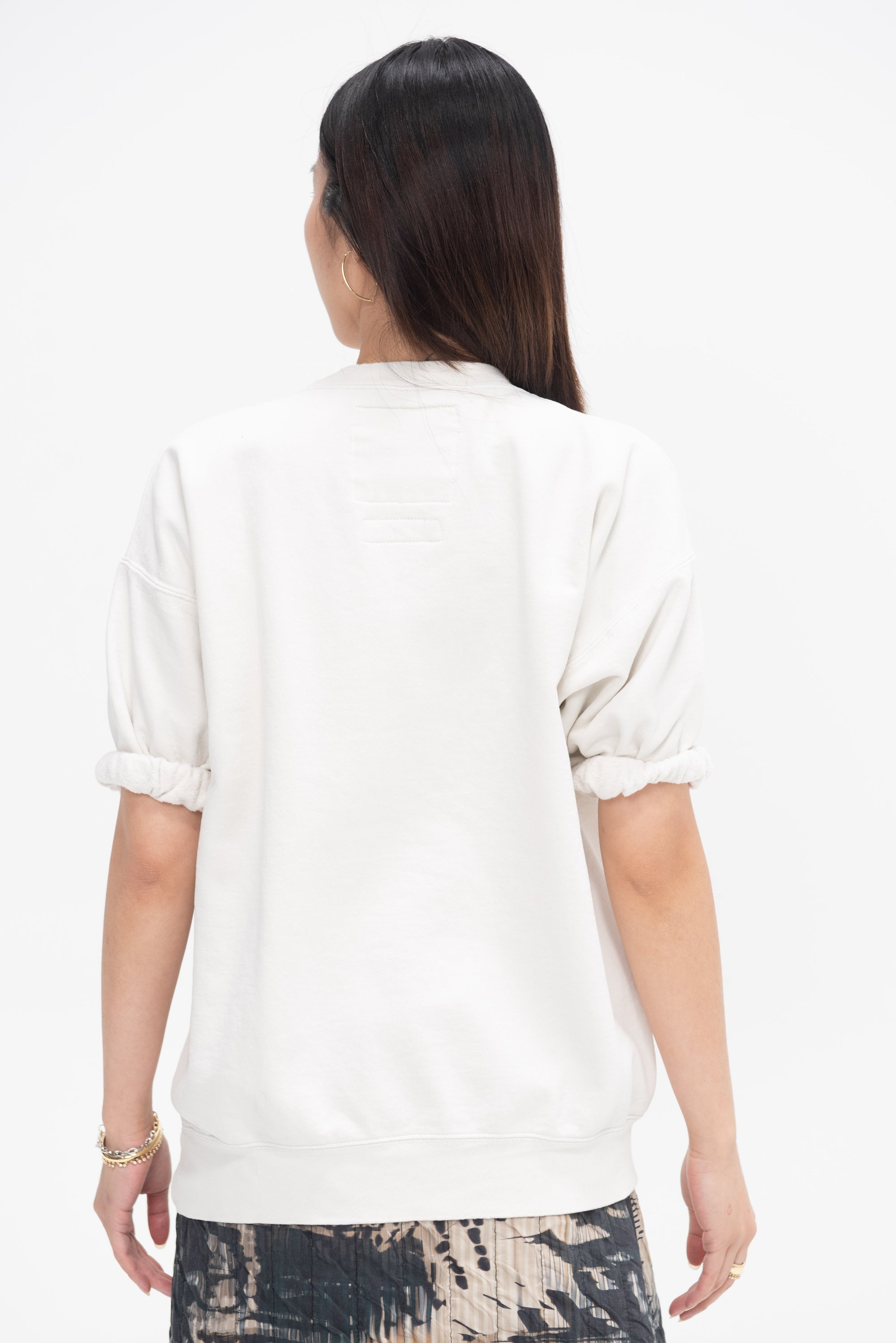 RACHEL COMEY - Stanza Sweatshirt, Dirty White