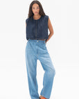 RACHEL COMEY - Aires Top, Dark Indigo