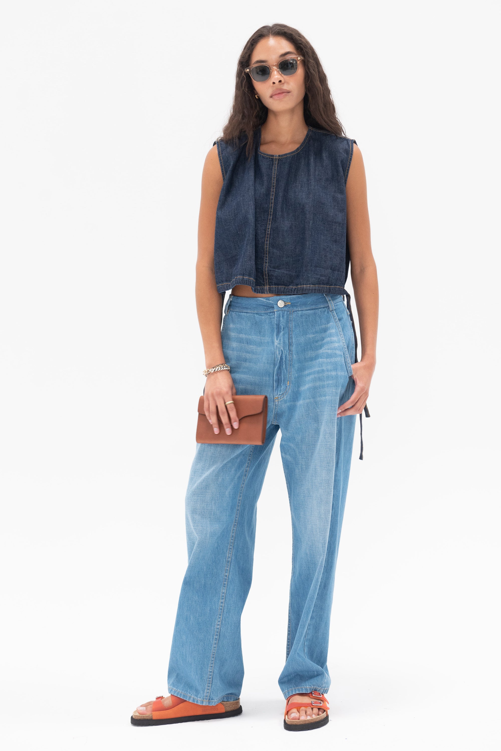 RACHEL COMEY - Aires Top, Dark Indigo