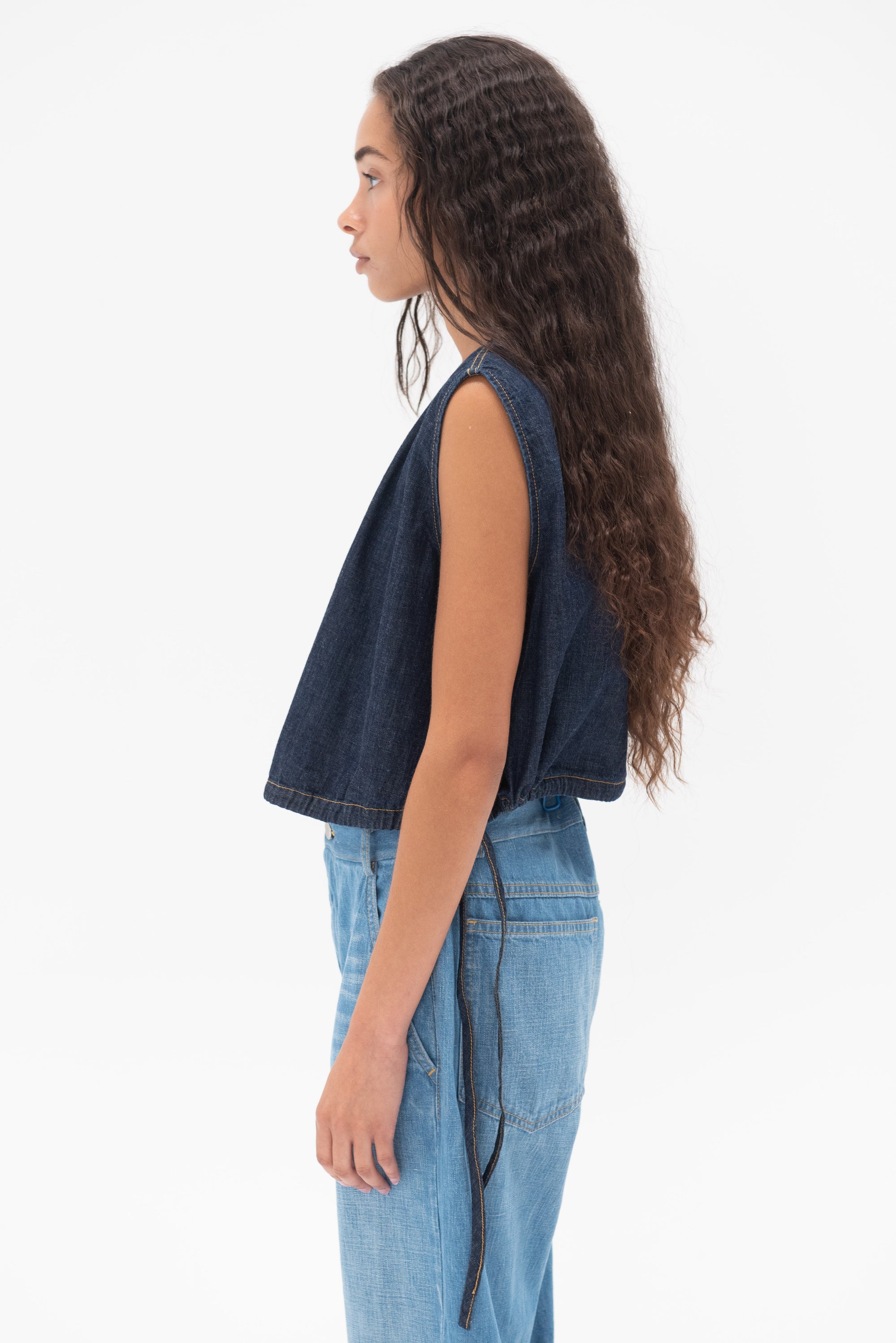 RACHEL COMEY - Aires Top, Dark Indigo