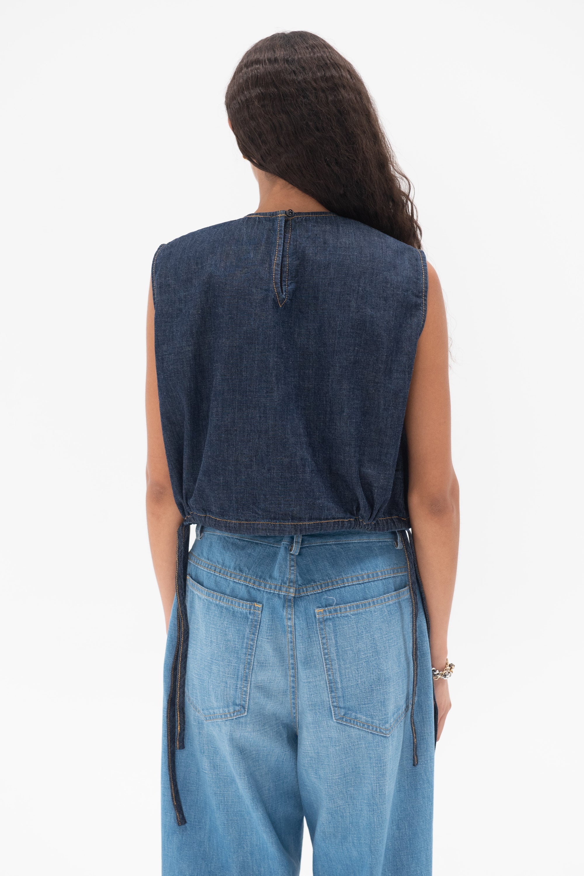 RACHEL COMEY - Aires Top, Dark Indigo