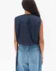 RACHEL COMEY - Aires Top, Dark Indigo