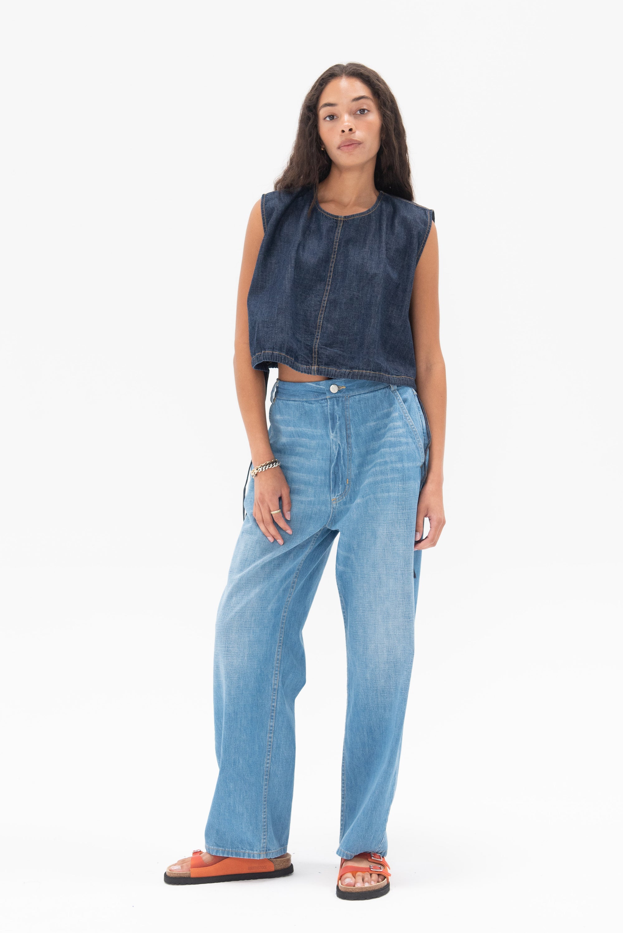 RACHEL COMEY - Aires Top, Dark Indigo