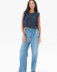 RACHEL COMEY - Aires Top, Dark Indigo