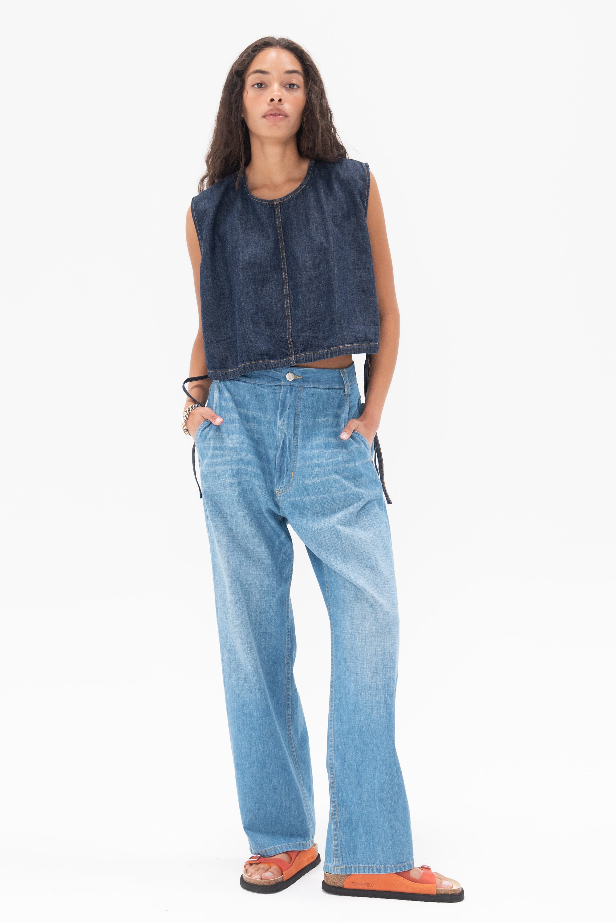 RACHEL COMEY - Aires Top, Dark Indigo