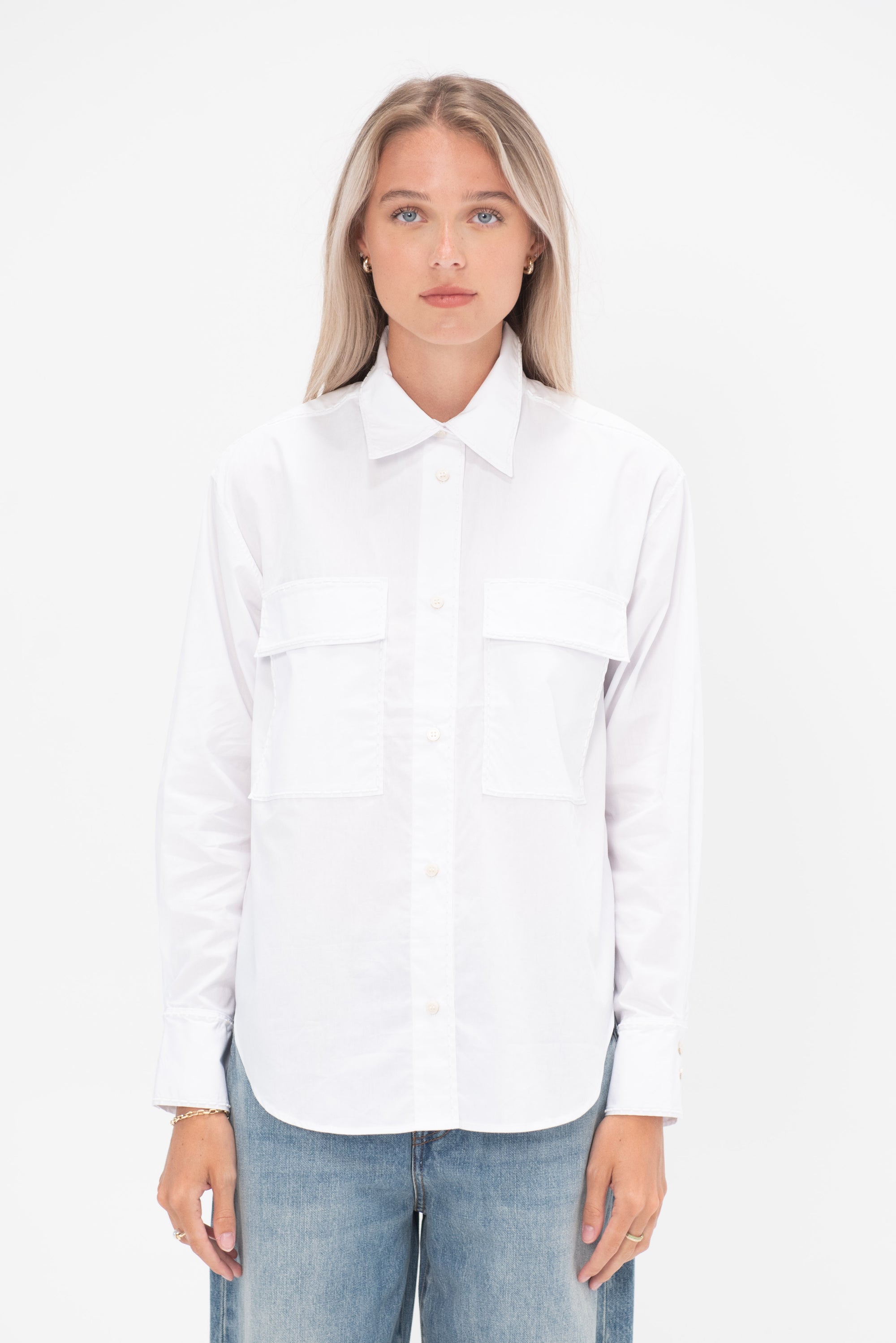 RACHEL COMEY - Bispo Shirt, White