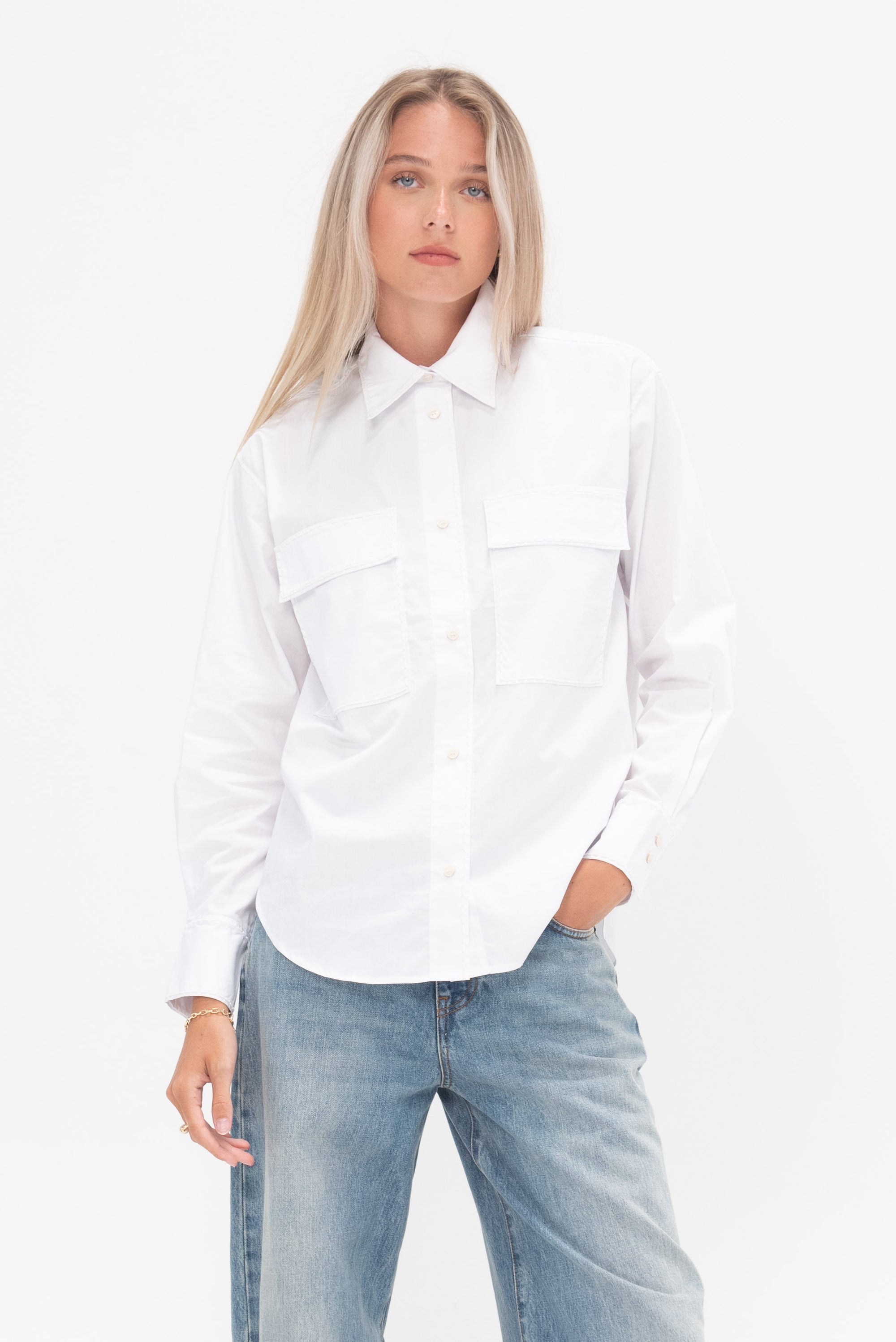 RACHEL COMEY - Bispo Shirt, White