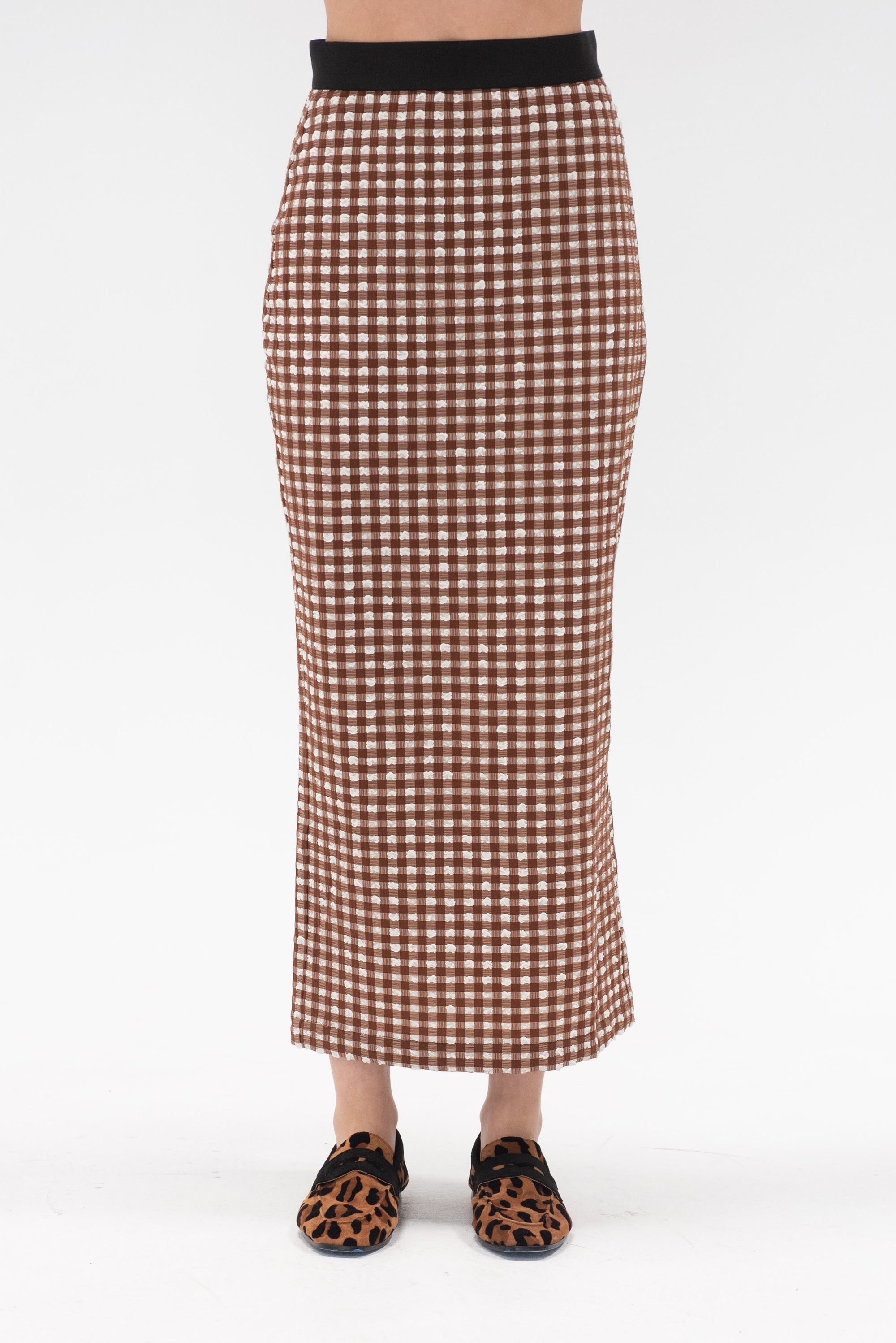 Rachel Comey - Native Skirt, Brown Check