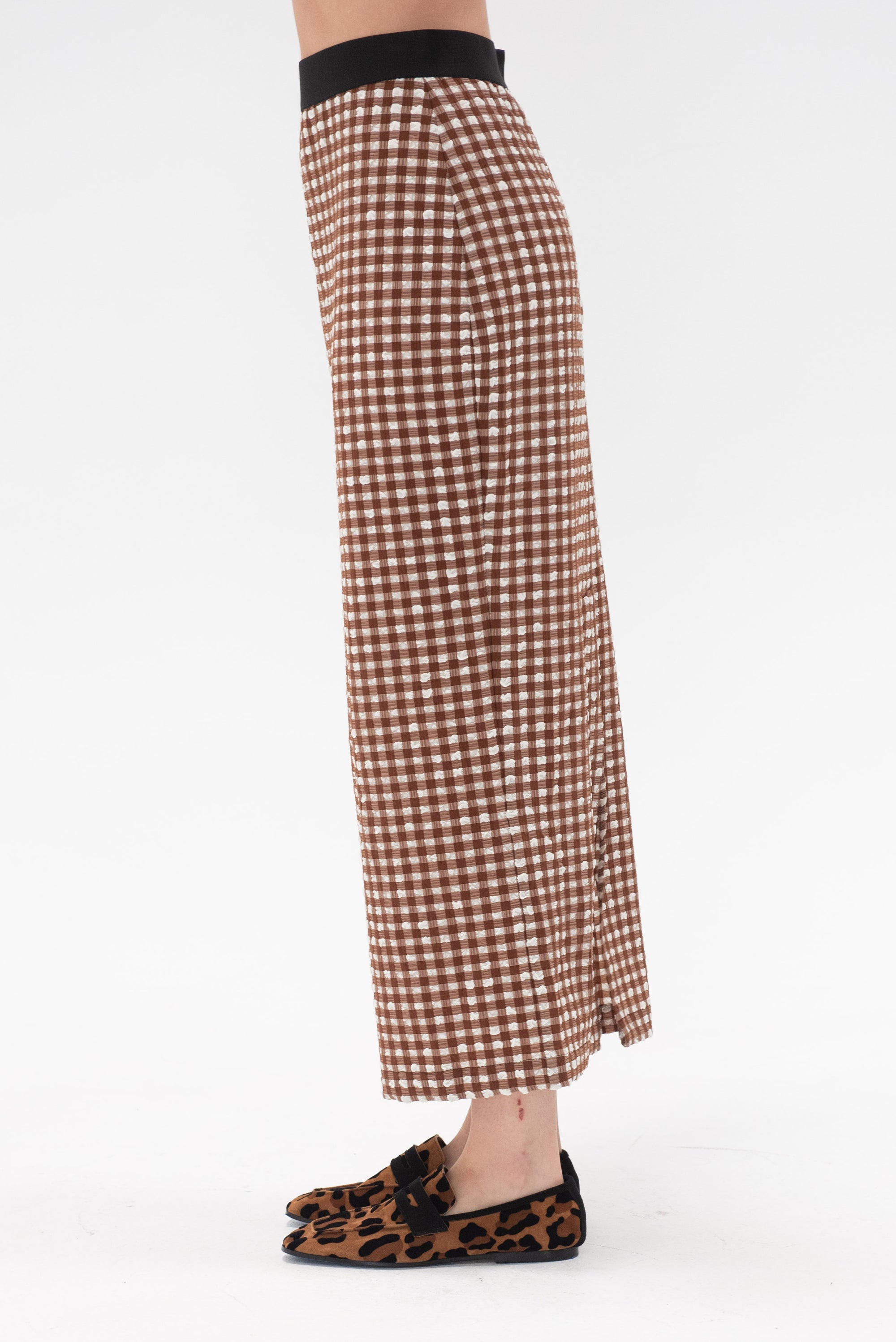 Rachel Comey - Native Skirt, Brown Check