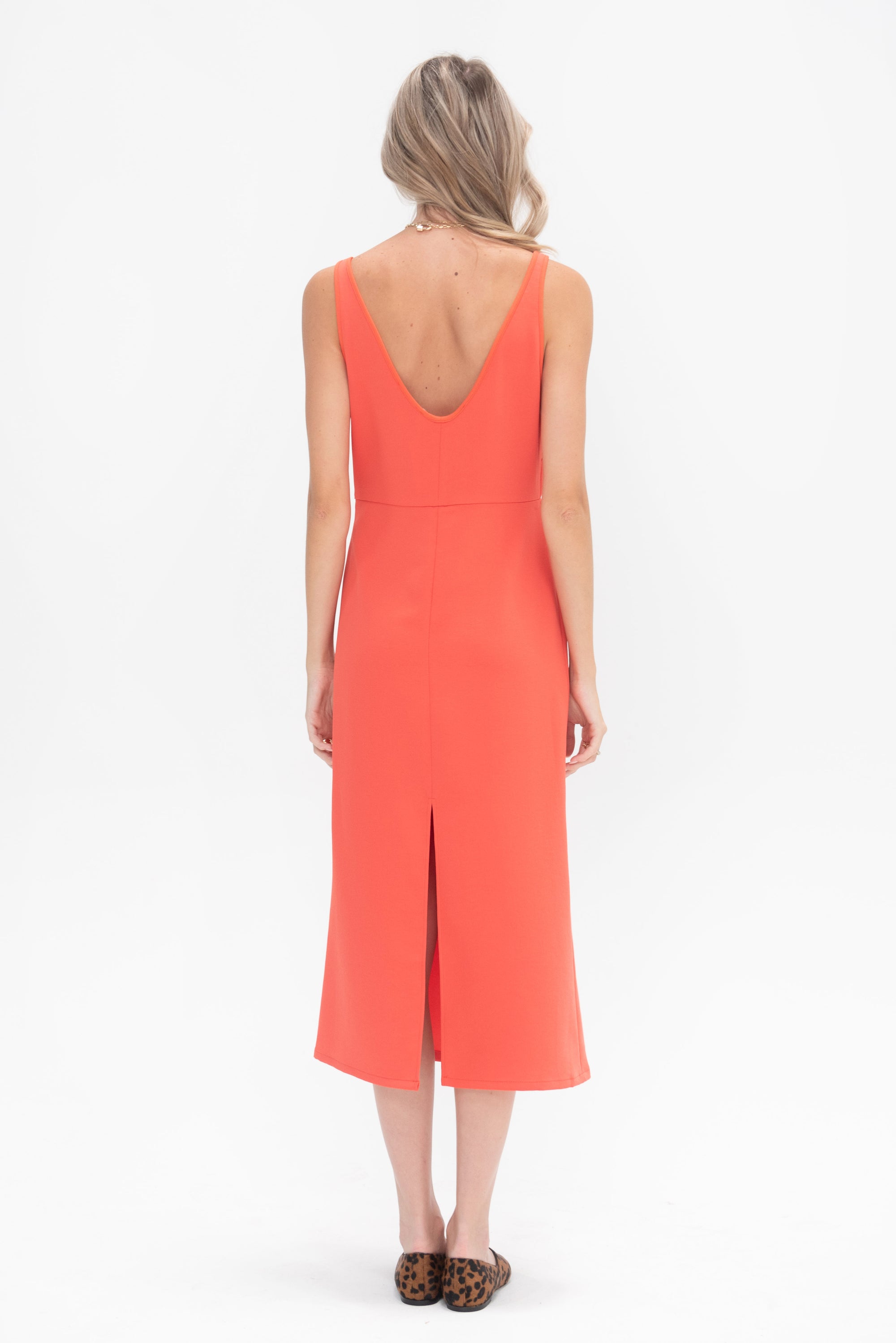 RACHEL COMEY - Prim Dress, Coral