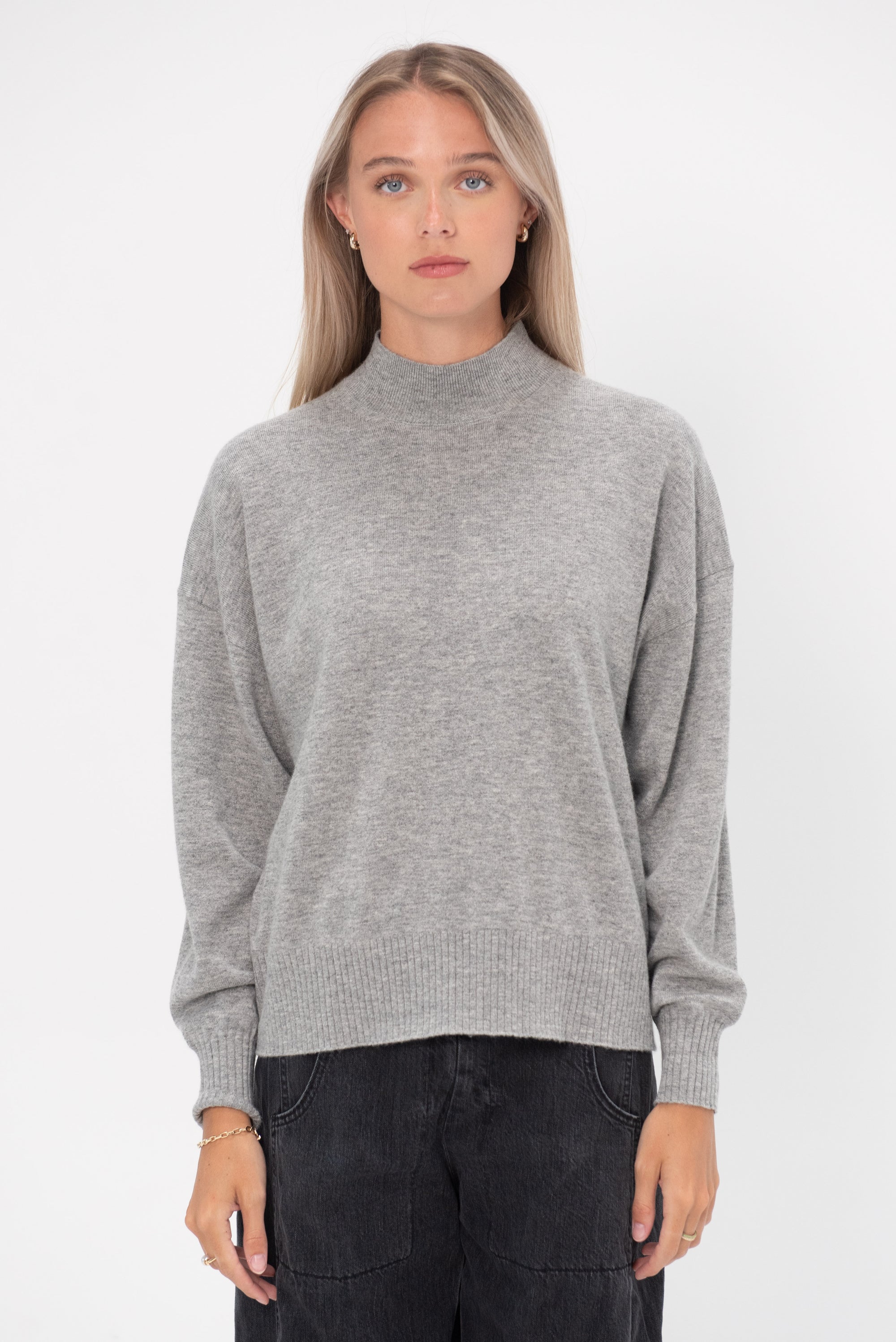 RACHEL COMEY - Roy Sweater, Heather Grey