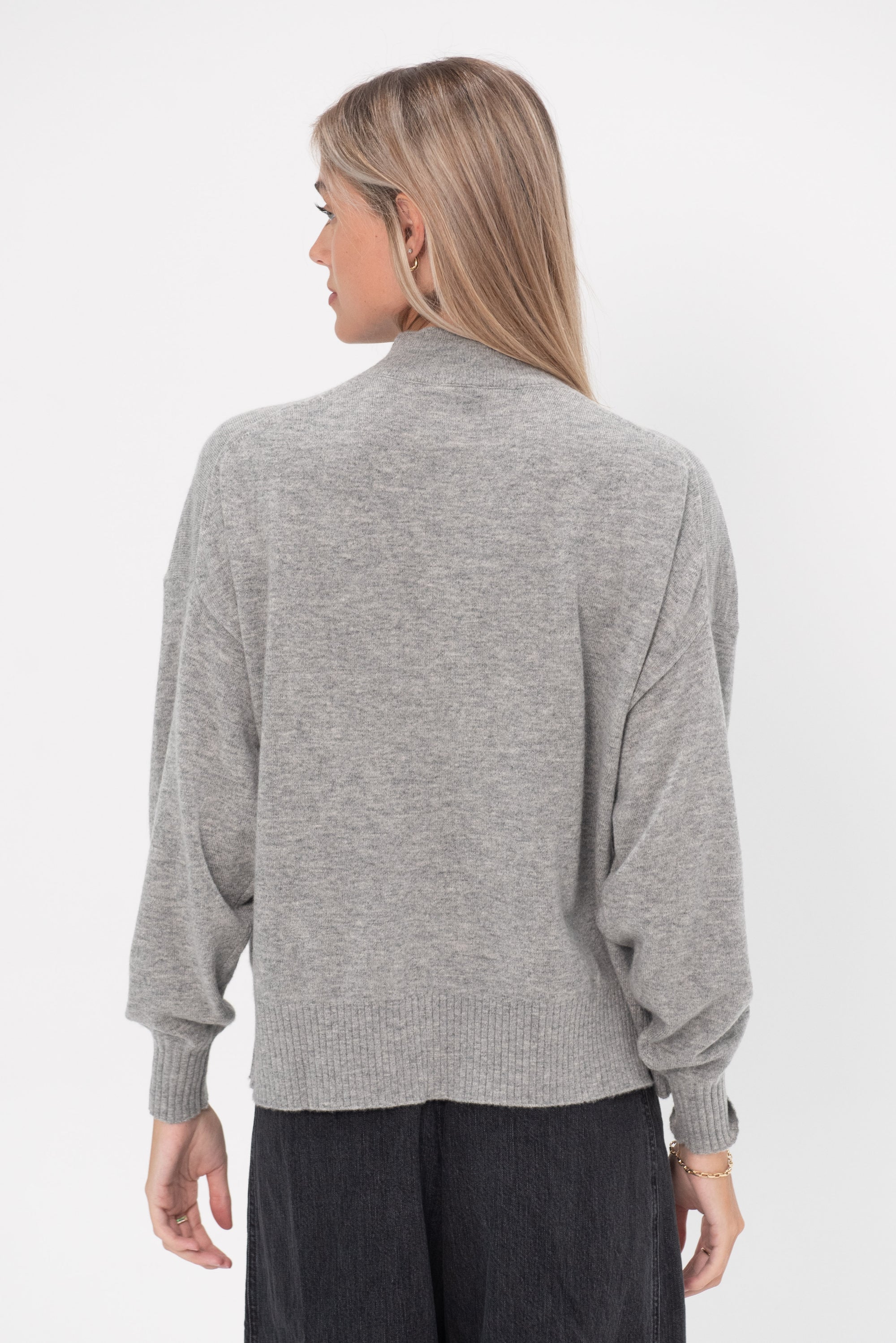 RACHEL COMEY - Roy Sweater, Heather Grey