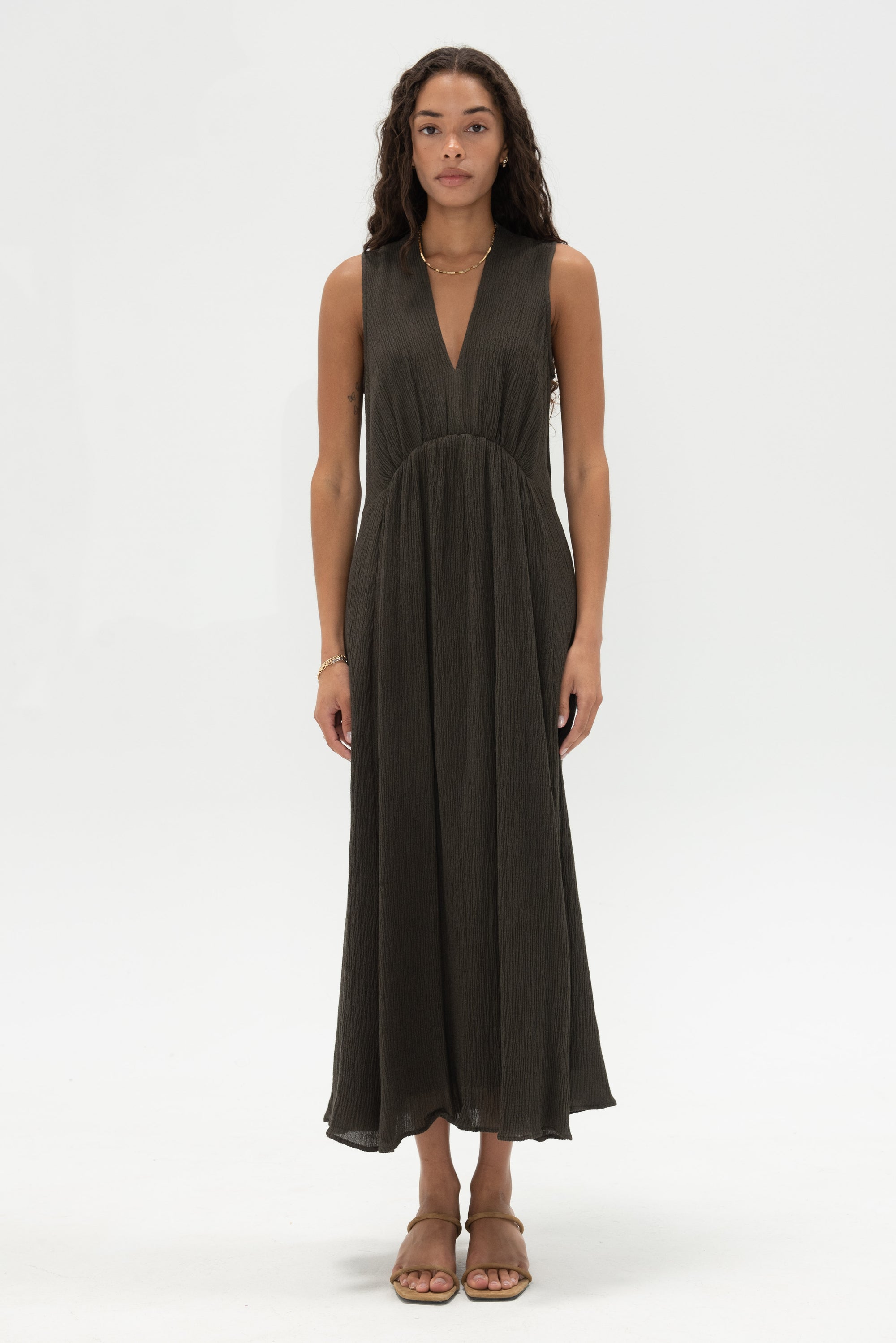 RACHEL COMEY - Ventosa Dress, Charcoal