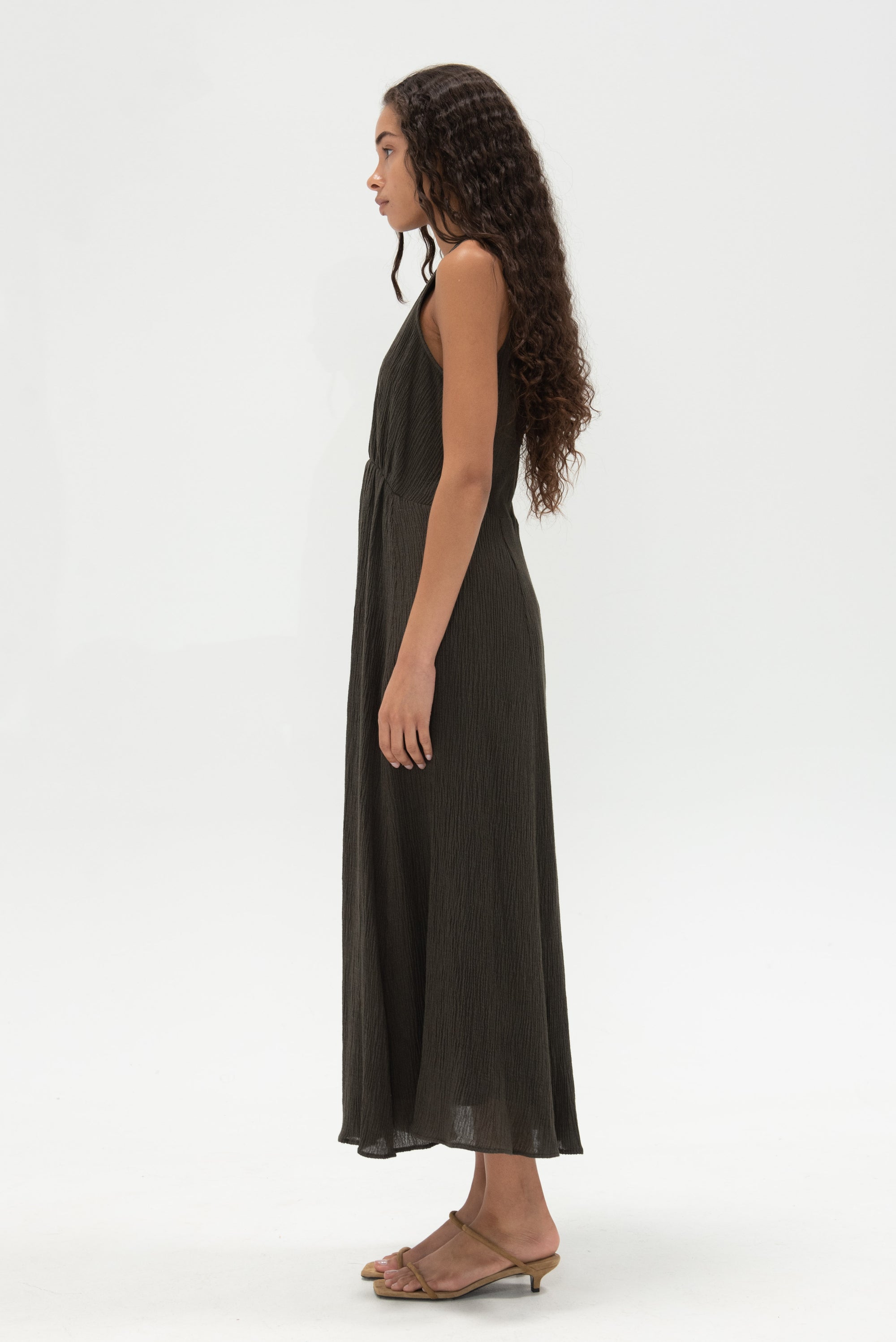 RACHEL COMEY - Ventosa Dress, Charcoal