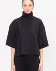 Boxy Turtleneck Top