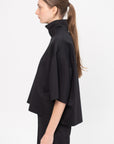 Boxy Turtleneck Top