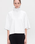 Boxy Turtleneck Top