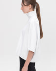 Boxy Turtleneck Top