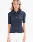 ROSETTA GETTY - Polo Shirt, Indigo