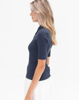 ROSETTA GETTY - Polo Shirt, Indigo