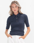 ROSETTA GETTY - Polo Shirt, Indigo