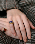 SAUER - New Frames Ring, Lapis