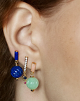 SAUER - Mari Earrings, Lapis