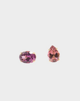 SAUER - Love Wins Earrings, Pink Tourmaline & Citrine