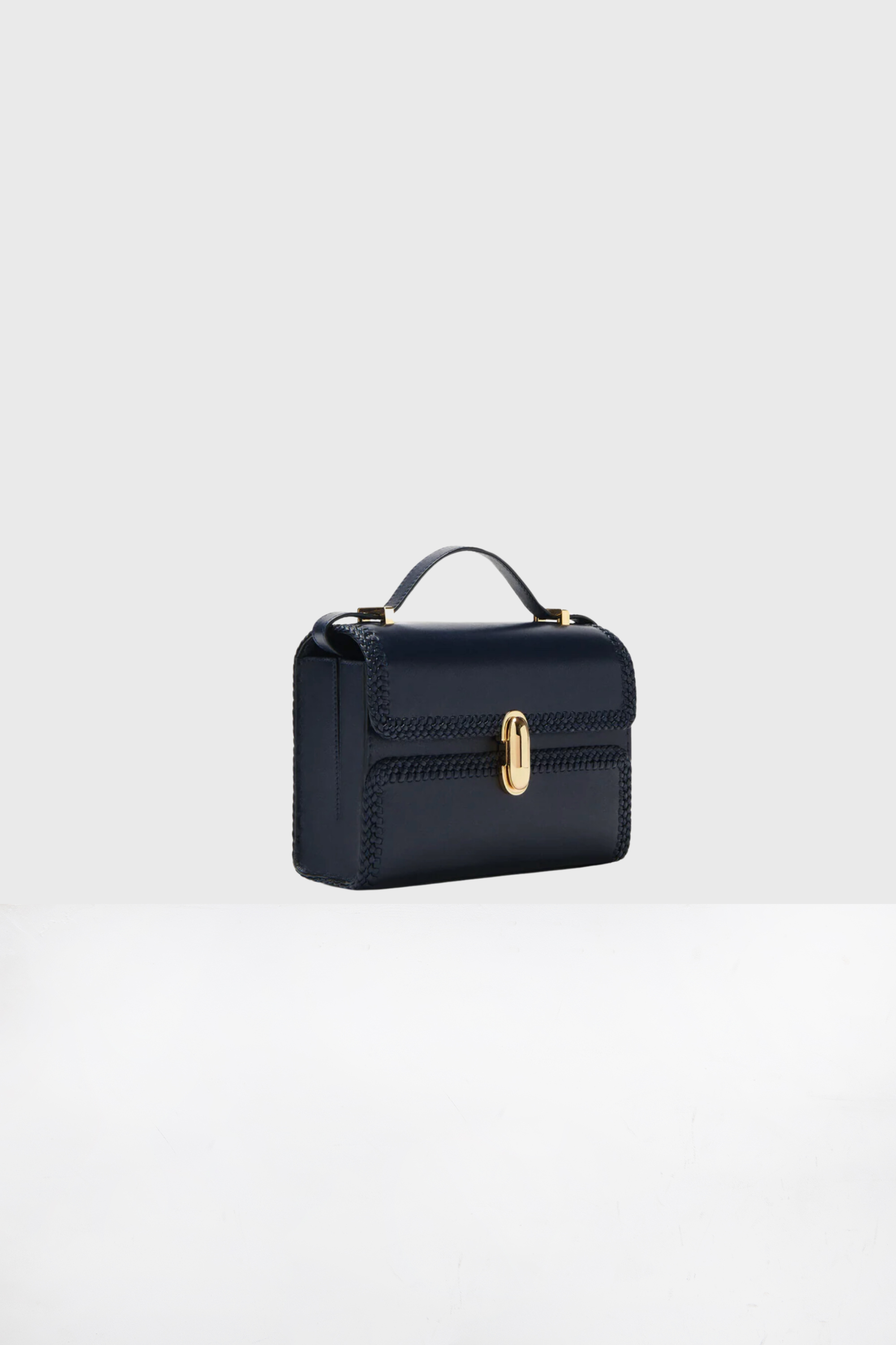 SAVETTE - Symmetry 19 with Woven Edge, Navy