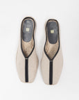 TOTEME - The Espadrille Slipper, Ecru & Black