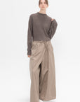 SOFIE D'HOORE - Montana Ribbed Sweater, Taupe Melange