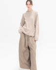 SOFIE D'HOORE - Moody Cashmere Sweater, Oatmeal