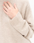 SOFIE D'HOORE - Moody Cashmere Sweater, Oatmeal