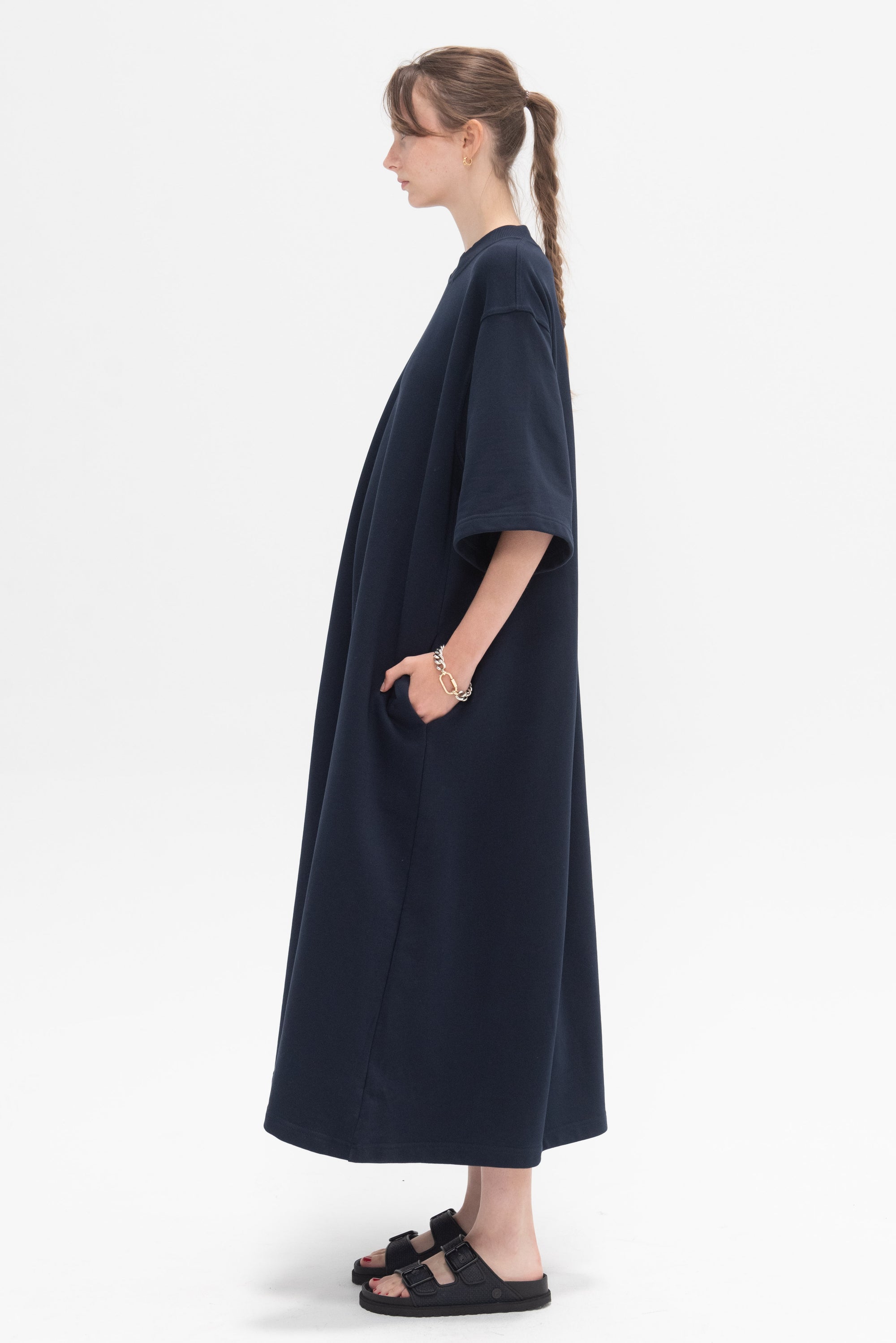 SOFIE D'HOORE - Tatum FLeece Dress, Navy