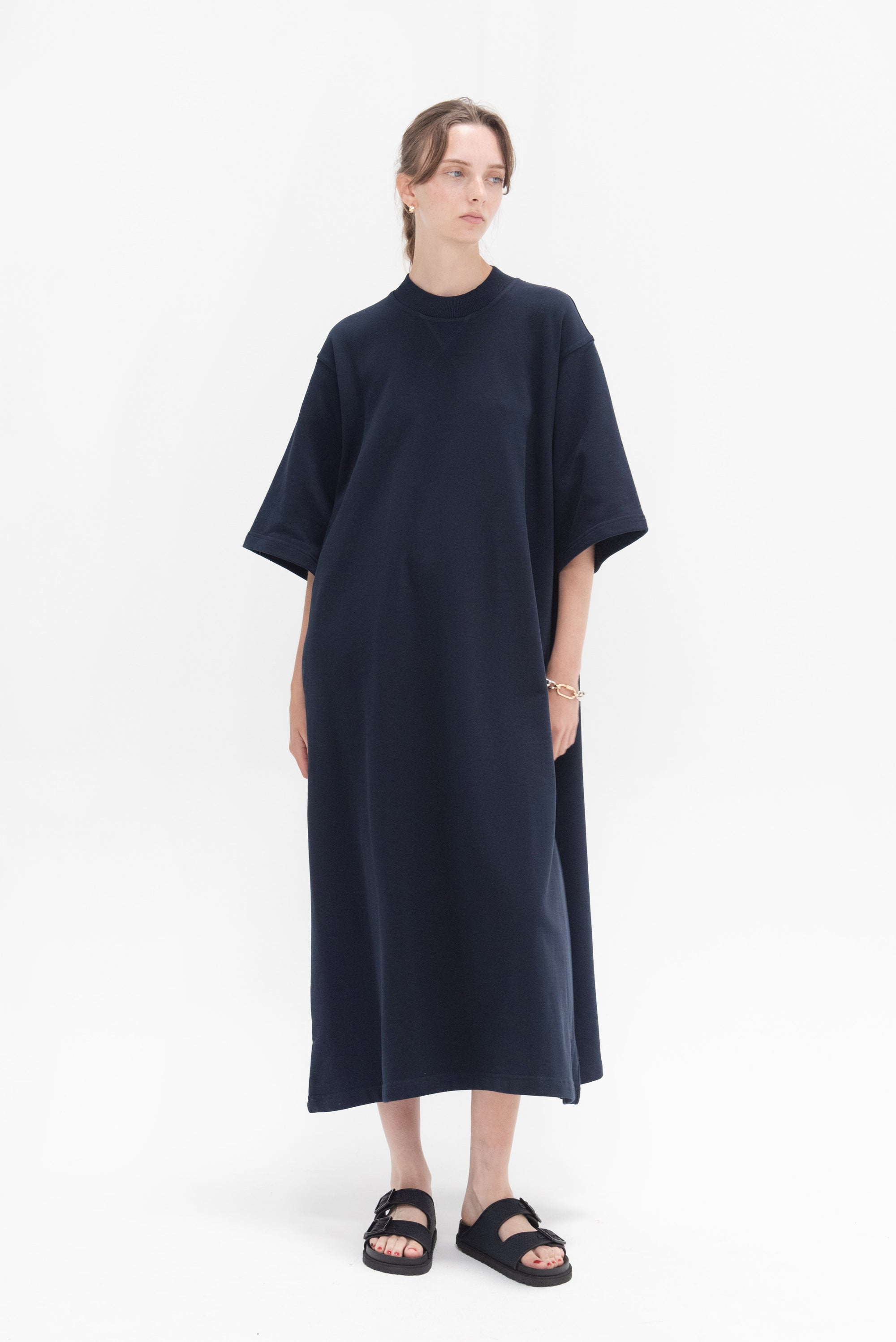 SOFIE D'HOORE - Tatum FLeece Dress, Navy