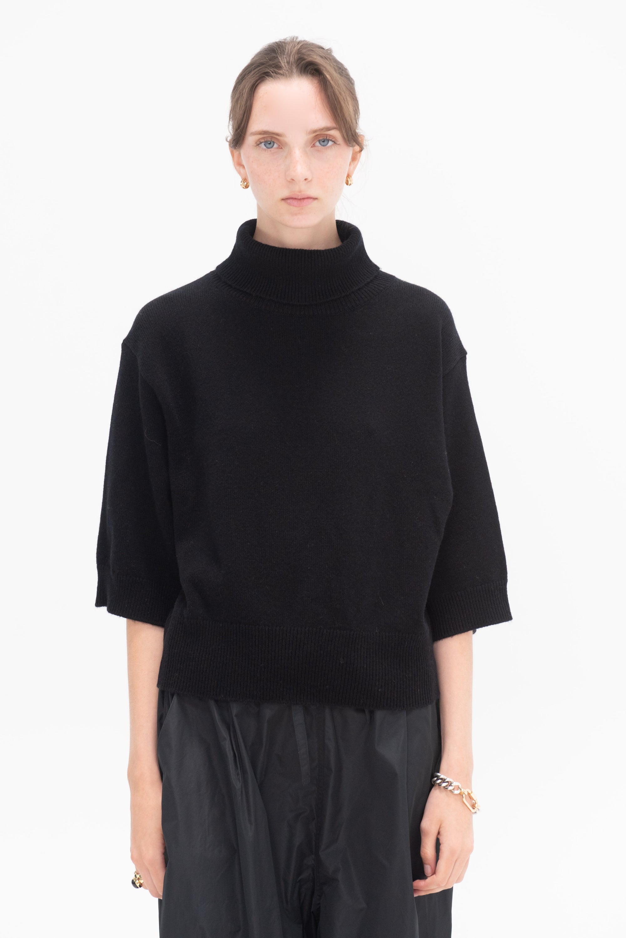 SOFIE D'HOORE - Wool Cashmere Turtleneck, Black