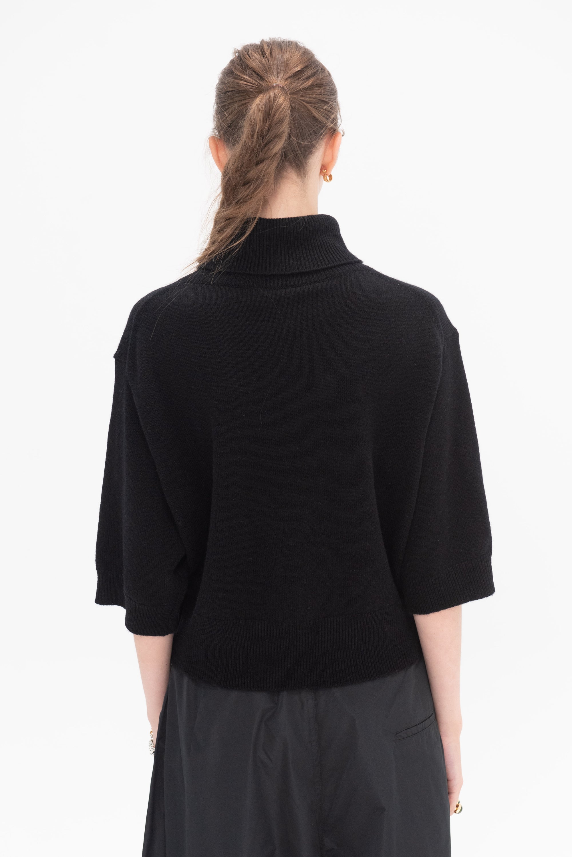 SOFIE D&#39;HOORE - Wool Cashmere Turtleneck, Black