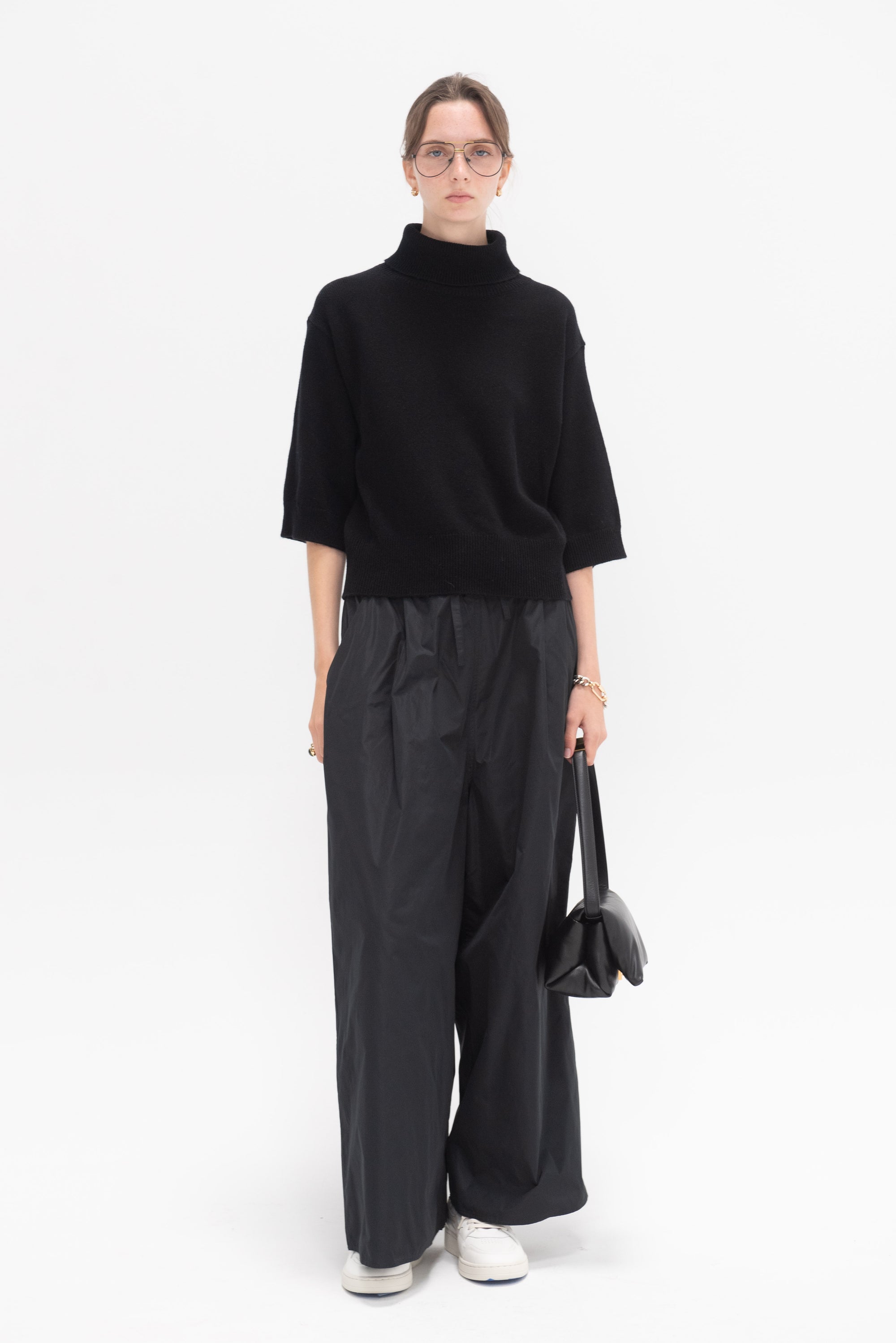 SOFIE D&#39;HOORE - Wool Cashmere Turtleneck, Black